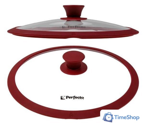 Крышка Perfecto Linea Burgundy 25-024321 - Изображение №1 — Интернет-магазин Time-Shop