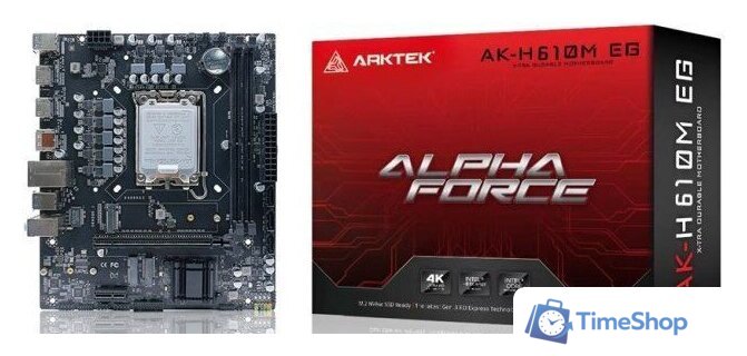 Материнская плата Arktek AK-H610M EG VS - Изображение №3 — Интернет-магазин Time-Shop