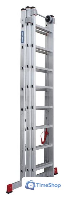 Лестница-стремянка Новая высота NV 523 трёхсекционная индустриальная 3x8 ступеней - Изображение №4 — Интернет-магазин Time-Shop