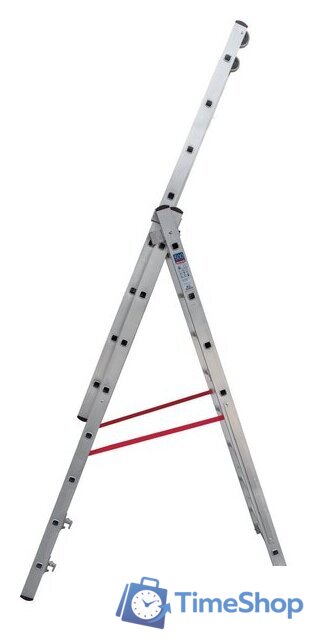 Лестница-стремянка Новая высота NV 523 трёхсекционная индустриальная 3x8 ступеней - Изображение №3 — Интернет-магазин Time-Shop