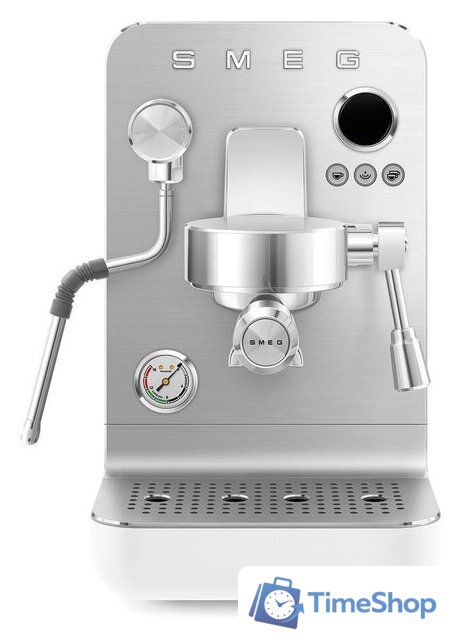 Рожковая кофеварка Smeg EMC02WHMEU - Изображение №1 — Интернет-магазин Time-Shop
