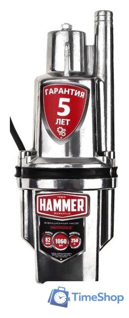 Колодезный насос Hammer NAP250UC(25) - Изображение №1 — Интернет-магазин Time-Shop