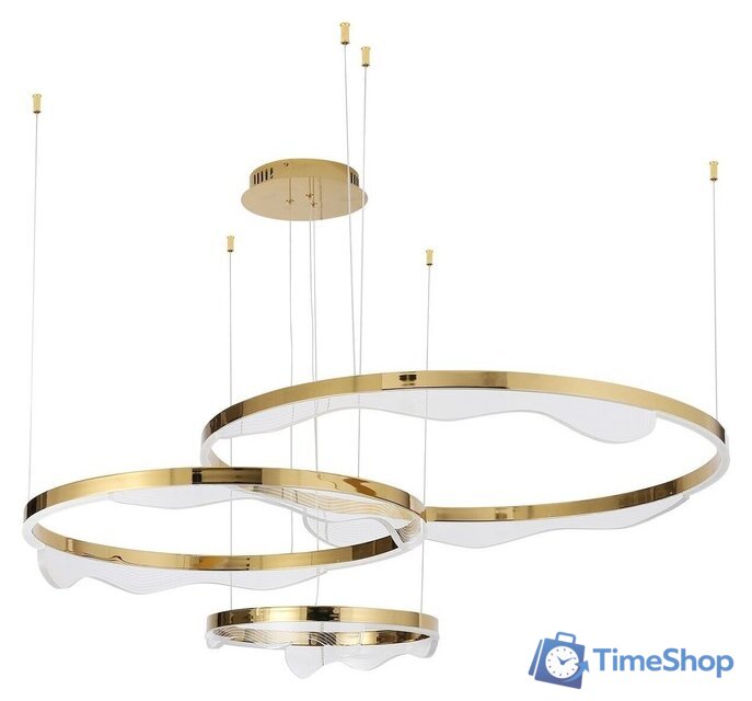 Подвесная люстра Kinklight Кастела 08263.36P (латунь) - Изображение №1 — Интернет-магазин Time-Shop