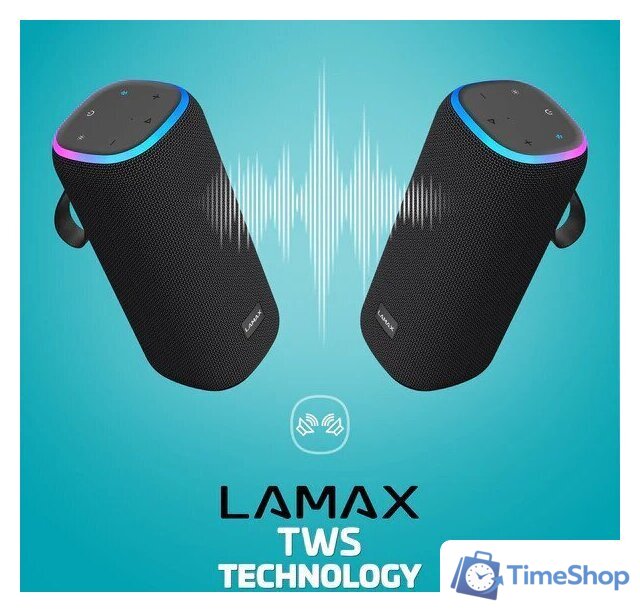 Беспроводная колонка Lamax StarCube1 - Изображение №3 — Интернет-магазин Time-Shop