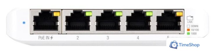 Настраиваемый коммутатор Ubiquiti UniFi Switch Flex Mini - Изображение №1 — Интернет-магазин Time-Shop