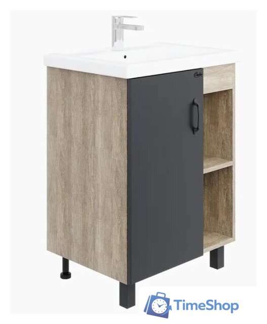  Onika Тумба под умывальник Тимбер 60.01 106116 - Изображение №1 — Интернет-магазин Time-Shop