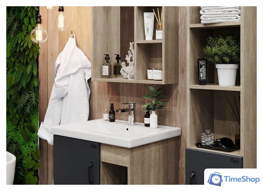  Onika Тумба под умывальник Тимбер 60.01 106116 - Изображение №2 — Интернет-магазин Time-Shop