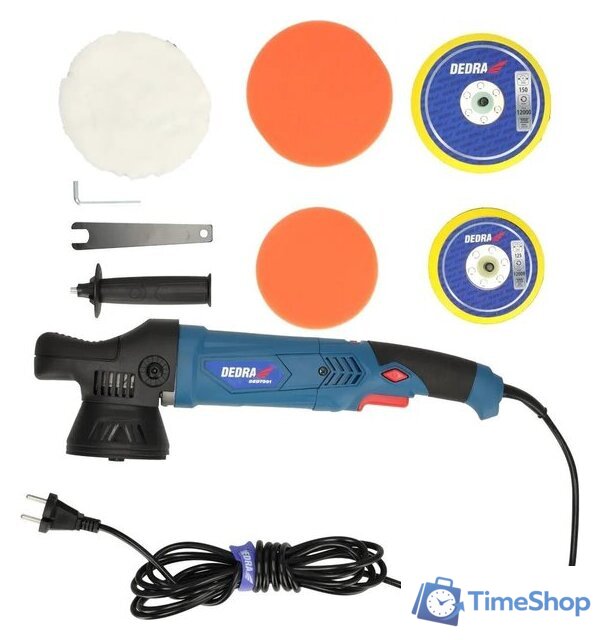 Полировальная машина Dedra DED7991 - Изображение №8 — Интернет-магазин Time-Shop
