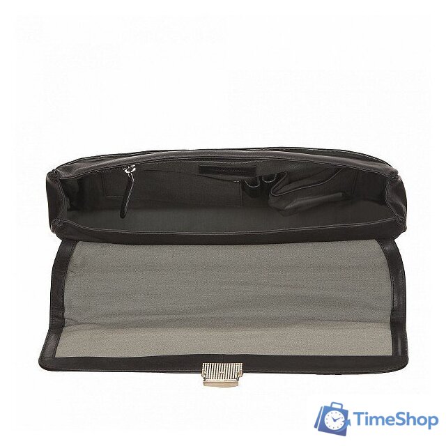 Мужская сумка Bugatti Romano 49399001 (черный) - Изображение №6 — Интернет-магазин Time-Shop