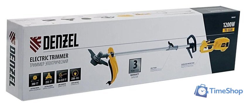 Триммер Denzel TE-1220 - Изображение №12 — Интернет-магазин Time-Shop