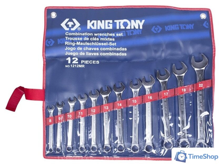 Набор ключей King Tony 1212MR (12 предметов) - Изображение №1 — Интернет-магазин Time-Shop