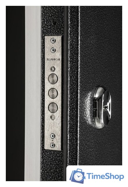 Металлическая дверь Guard Термо MG109 86x205 правая (черное серебро/белый ясень) - Изображение №6 — Интернет-магазин Time-Shop