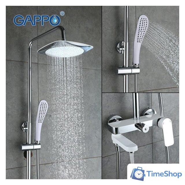 Душевая система  Gappo G2448 - Изображение №4 — Интернет-магазин Time-Shop