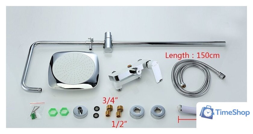 Душевая система  Gappo G2448 - Изображение №13 — Интернет-магазин Time-Shop