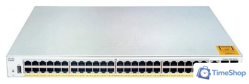 Управляемый коммутатор 2-го уровня Cisco C1000FE-48P-4G-L - Изображение №1 — Интернет-магазин Time-Shop