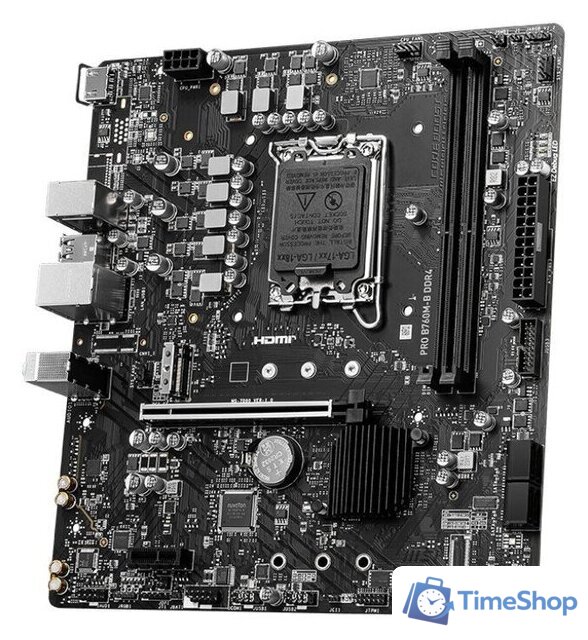 Материнская плата MSI PRO B760M-B DDR4 - Изображение №2 — Интернет-магазин Time-Shop