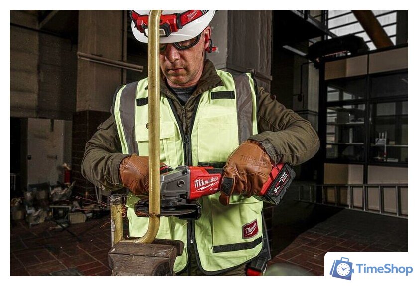 Угловая шлифмашина Milwaukee M18 FSAG125XB-0X Fuel 4933478429 (без АКБ) - Изображение №10 — Интернет-магазин Time-Shop