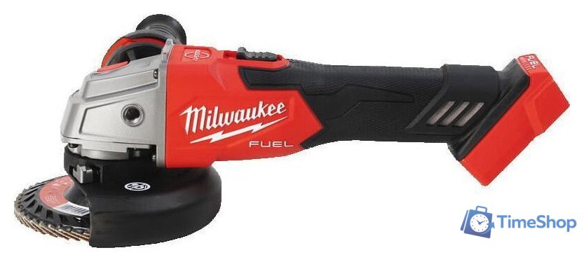 Угловая шлифмашина Milwaukee M18 FSAG125XB-0X Fuel 4933478429 (без АКБ) - Изображение №6 — Интернет-магазин Time-Shop