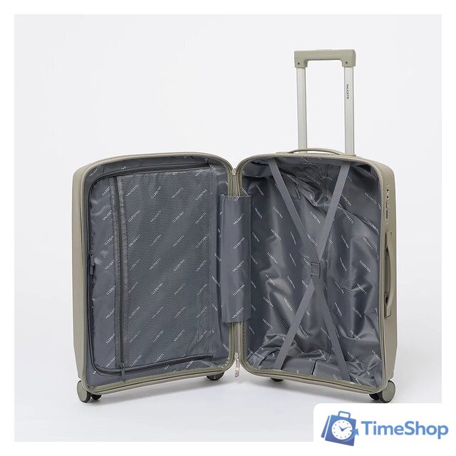 Чемодан-спиннер VALIGETTI 344-2201/3-24GGN (серый) - Изображение №2 — Интернет-магазин Time-Shop
