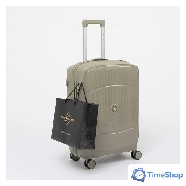 Чемодан-спиннер VALIGETTI 344-2201/3-24GGN (серый) - Изображение №4 — Интернет-магазин Time-Shop