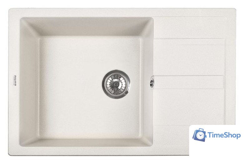 Кухонная мойка ZorG Apollo 78 (белый камень) - Изображение №1 — Интернет-магазин Time-Shop
