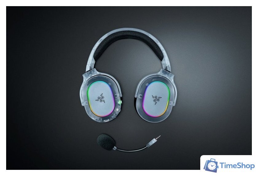 Наушники Razer Barracuda X Chroma (прозрачный) - Изображение №10 — Интернет-магазин Time-Shop