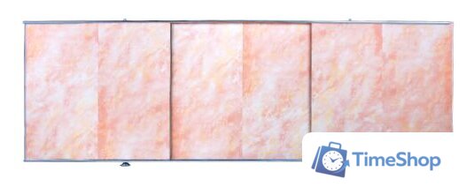 Фронтальный экран под ванну Perfecto Linea 36-000157 1.5 м (мрамор коралл) - Изображение №1 — Интернет-магазин Time-Shop
