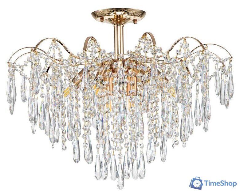 Люстра средней высоты Escada Aurea 1124/8PL E14*40W Gold - Изображение №2 — Интернет-магазин Time-Shop