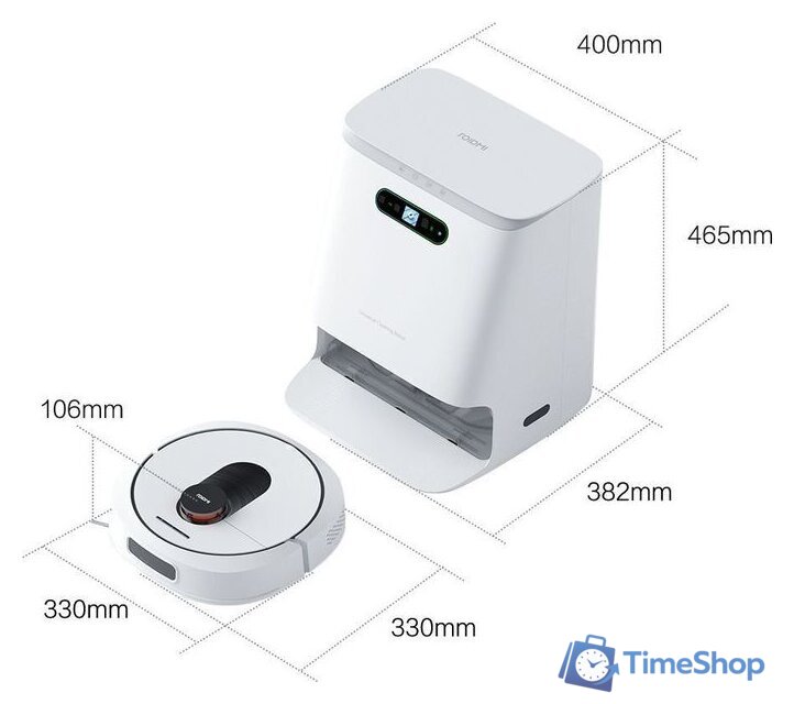 Робот-пылесос Roidmi EVA - Изображение №2 — Интернет-магазин Time-Shop