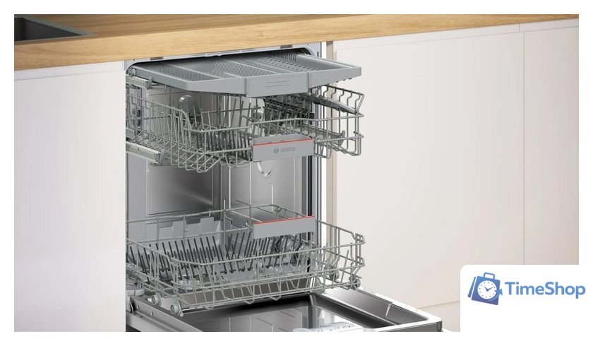 Встраиваемая посудомоечная машина Bosch Serie 4 SBH4HVX14E - Изображение №4 — Интернет-магазин Time-Shop