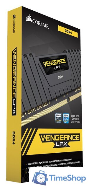 Оперативная память Corsair Vengeance LPX 2x8GB DDR4 PC4-25600 CMK16GX4M2Z3200C16 - Изображение №3 — Интернет-магазин Time-Shop