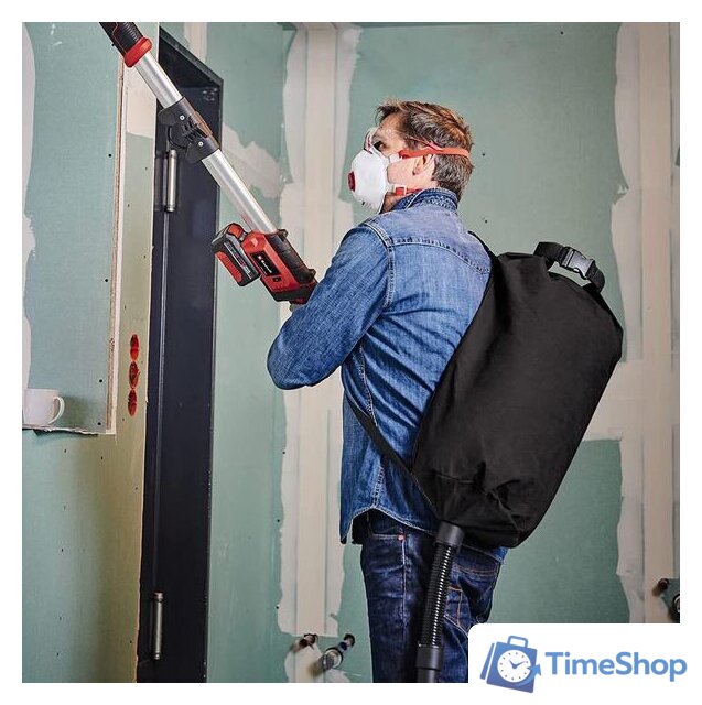 Шлифмашина для стен и потолков Einhell TE-DW 18/225 Li - Solo (без АКБ) - Изображение №7 — Интернет-магазин Time-Shop