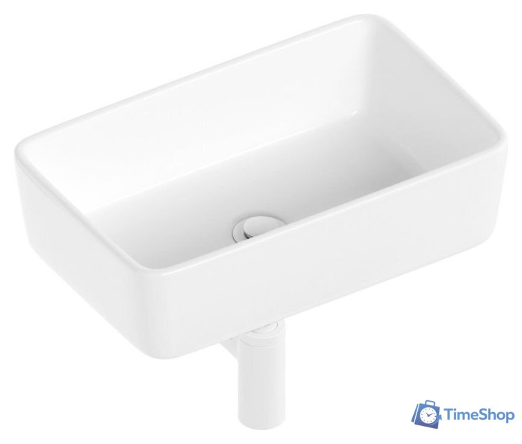 Умывальник Lauter 21674A + клапан 21190W + сифон 21635W (белый матовый) - Изображение №14 — Интернет-магазин Time-Shop