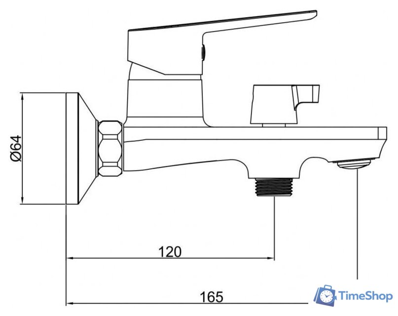 Смеситель Gross Aqua Dyno 2105285C - Изображение №2 — Интернет-магазин Time-Shop