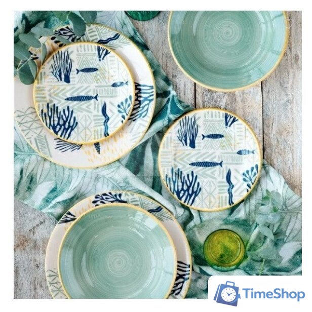 Набор тарелок Tognana Vela Antigua VEG70186015 (18 шт) - Изображение №2 — Интернет-магазин Time-Shop