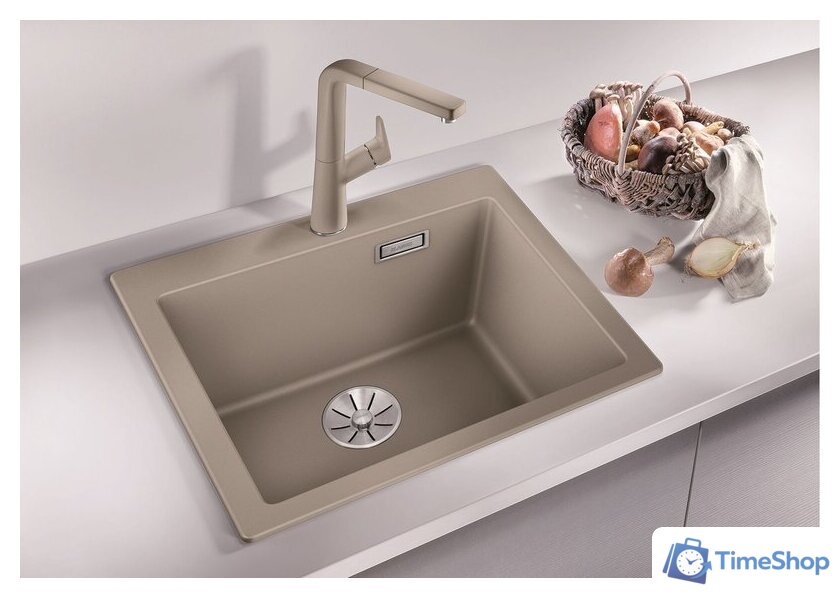 Кухонная мойка Blanco Pleon 5 527135 (мягкий белый) - Изображение №2 — Интернет-магазин Time-Shop