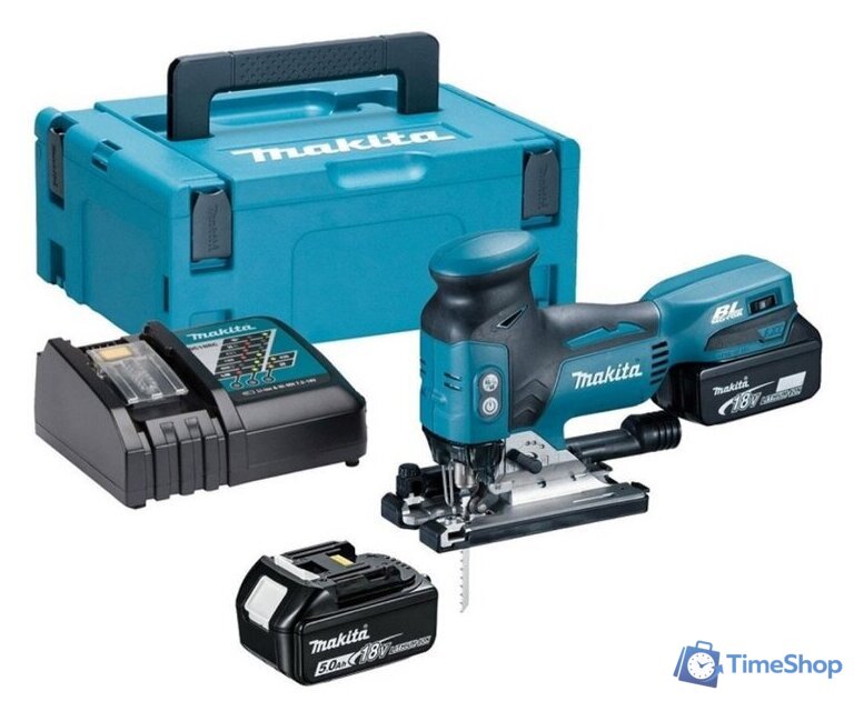 Электролобзик Makita DJV181RTJ (с 2-мя АКБ, кейс) - Изображение №1 — Интернет-магазин Time-Shop