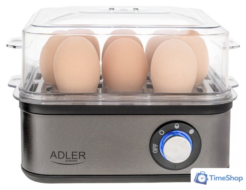 Яйцеварка Adler AD 4486 Gun Metal - Изображение №1 — Интернет-магазин Time-Shop