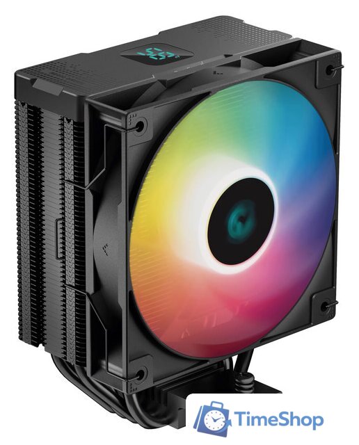 Кулер для процессора DeepCool AG400 Digital ARGB BK R-AG400-BKADMN-G-1 - Изображение №1 — Интернет-магазин Time-Shop
