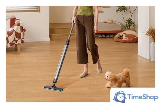 Электрошвабра Dreame Mira Mop 10 (черный) - Изображение №7 — Интернет-магазин Time-Shop