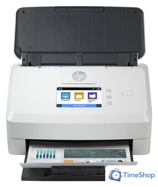 Сканер HP ScanJet Enterprise Flow N7000 snw1 6FW10A - Изображение №1 — Интернет-магазин Time-Shop