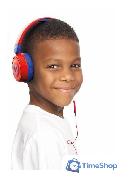 Наушники JBL JR310 (голубой/розовый) - Изображение №7 — Интернет-магазин Time-Shop