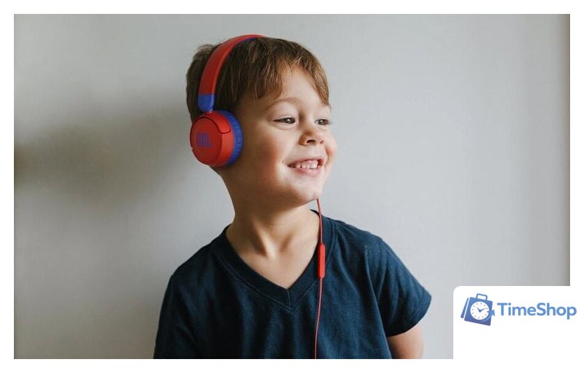 Наушники JBL JR310 (голубой/розовый) - Изображение №8 — Интернет-магазин Time-Shop