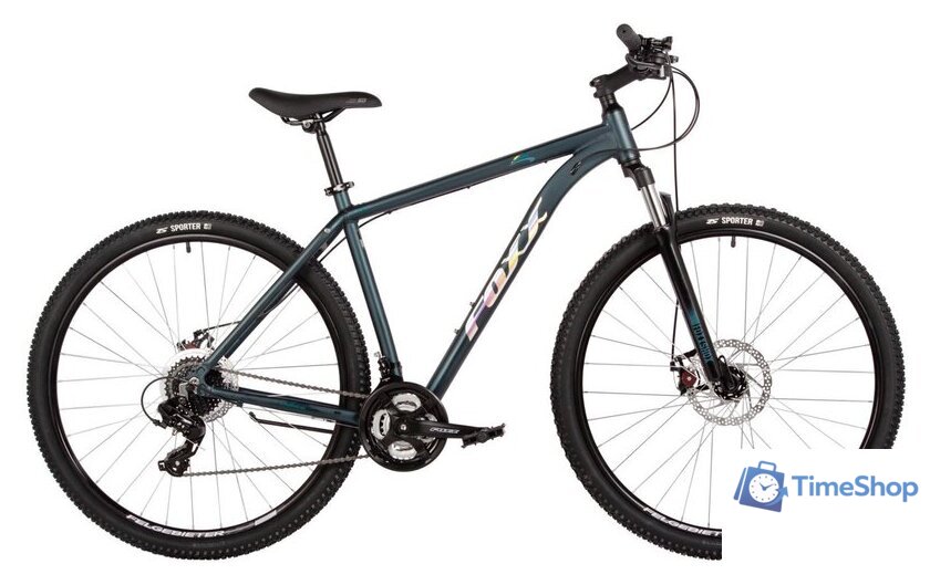 Велосипед Foxx Atlantic 29 р.18 2025 29AHD.ATLANTIC.18BL5 (синий) - Изображение №1 — Интернет-магазин Time-Shop