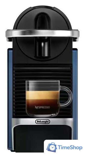 Капсульная кофеварка DeLonghi Pixie EN127.BL (Juniper Blue) - Изображение №4 — Интернет-магазин Time-Shop