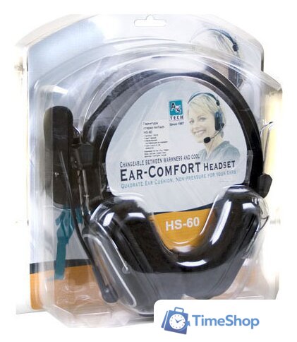 Наушники A4Tech HS-60 - Изображение №3 — Интернет-магазин Time-Shop