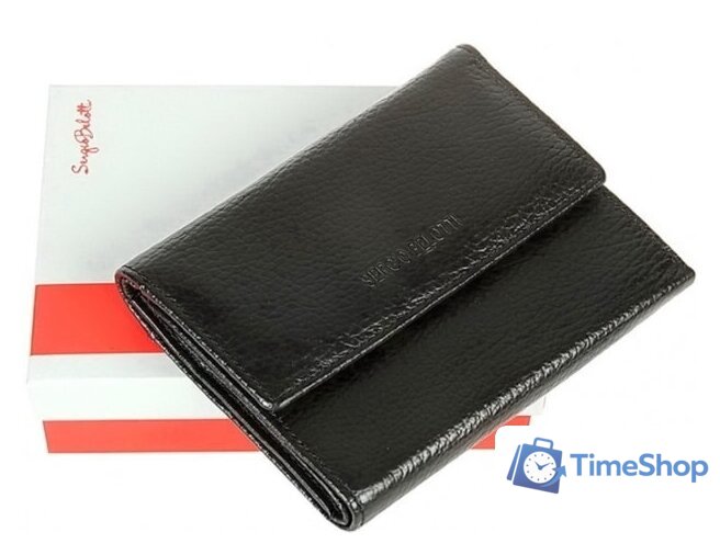 Кошелек Sergio Belotti 500 (black) - Изображение №1 — Интернет-магазин Time-Shop