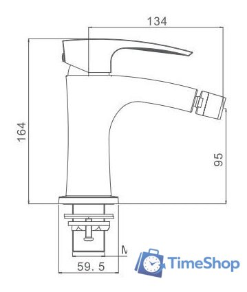 Смеситель Gappo G5007-6 - Изображение №2 — Интернет-магазин Time-Shop