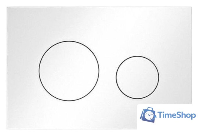 Панель смыва Tece Loop 2.0 9240920 (белый глянцевый) - Изображение №1 — Интернет-магазин Time-Shop