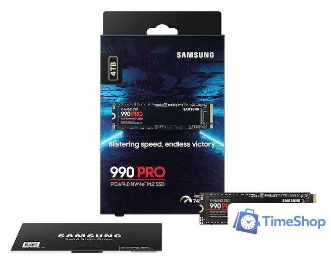 SSD Samsung 990 Pro 4TB MZ-V9P4T0BW - Изображение №3 — Интернет-магазин Time-Shop